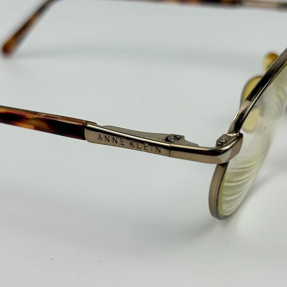 Anne Klein Women Eyeglasses Frame Multicolor Tortoise Shell Full Rim 50-17-130mm
